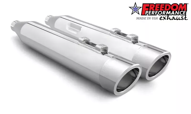 HARLEY FREE WHEELER LIBERTY & EAGLE 4″ SLIP-ONS Bundle