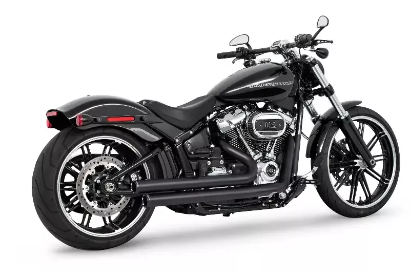 HARLEY SOFTAIL INDEPENDENCE STAGGERED DUALS
