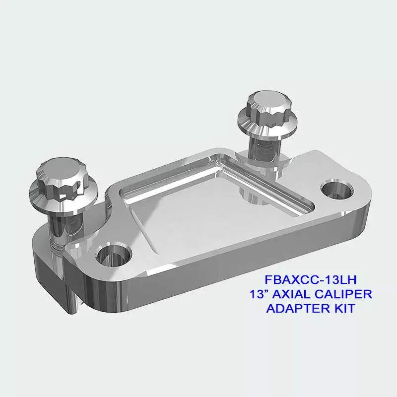 Hawg Halters Caliper 13″ Right Hand For Stock Caliper Chrome