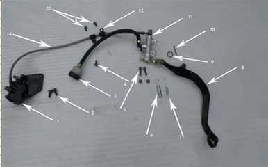 Hawk 250 Bolt (Oil Box-Frame)