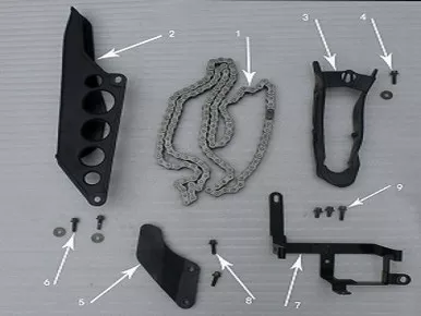 Hawk 250 Bolts (Lower Plate-Fork) (Please see #8 for image)