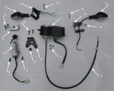 Hawk 250 Front right signal light
