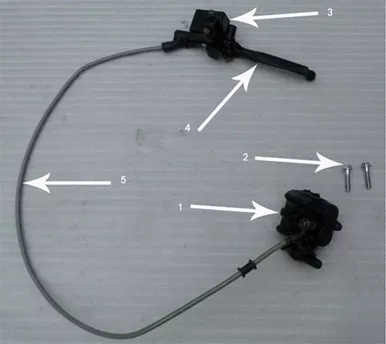 Hawk 250 Rear Brake Pads