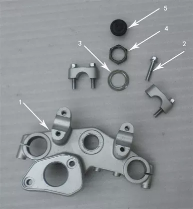 Hawk 250 Upper connecting plate