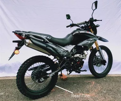 Hawk DLX 250 Part Rear Tire