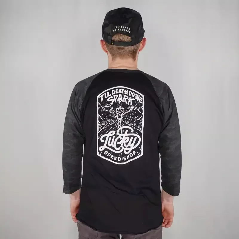 High Sierra Baseball Tee – Night Ops Camo