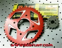 HONDA MSX125 GROM CHAIN/SPROCKET SET