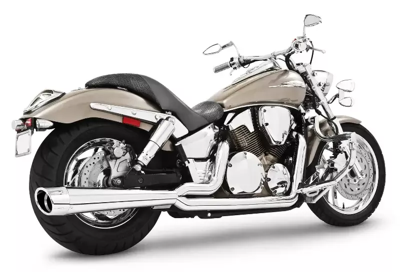 HONDA VTX1300 COMBAT FLUTED 2-INTO-1 2003 TO 2009