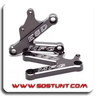 KAWASAKI 636 REARSET, 03-04, BRACKET ONLY