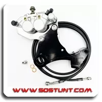 KAWASAKI DUAL CALIPER BRACKET W/CALIPER
