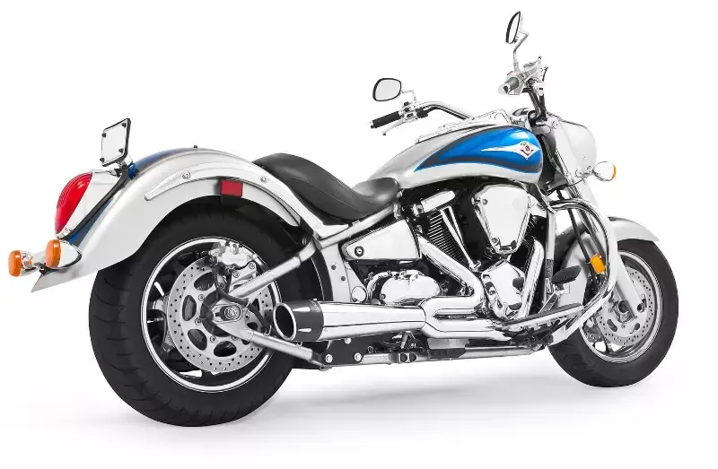KAWASAKI VULCAN 2000 COMBAT FLUTED 2-INTO-1 2004-2010