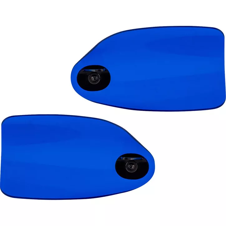 KLOCK WERKS Flare Handguards for Harley-Davidson - Blue