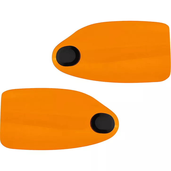 KLOCK WERKS Flare Handguards for Harley-Davidson - Orange