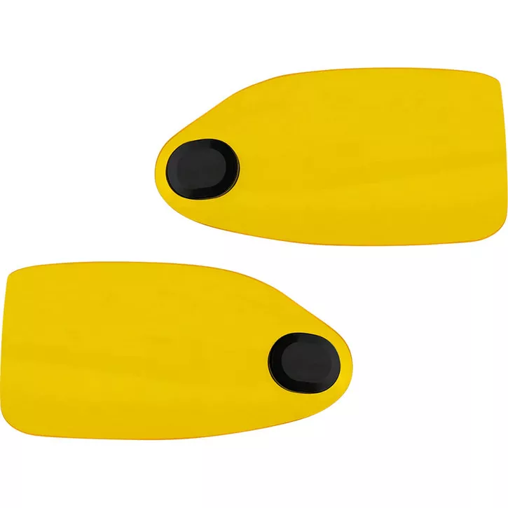 KLOCK WERKS Flare Handguards for Harley-Davidson - Yellow