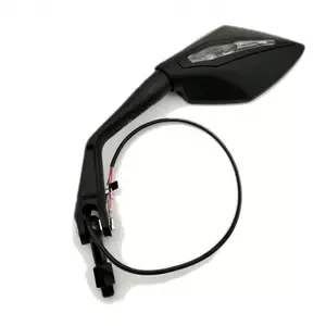 KosoLeft motorcycle mirror Blade avec clignotant intégré