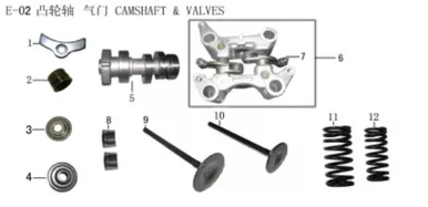 Lifan Kp Mini Exhaust Valve
