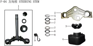 Lifan Kpr200 Directional Bearing Assembly