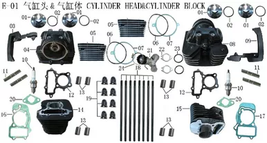 Lifan Lycan Cylinder Block Combination Ii