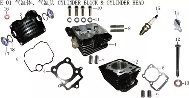 Lifan X-Pect EngineCylinder Head Cover