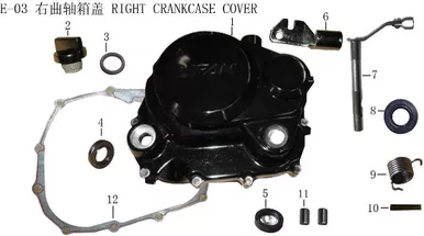 Lifan X-Pect EngineCylinder Head Positioning Pin Φ 8×14