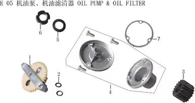 Lifan X-Pect EnginePrimary Driving Gear