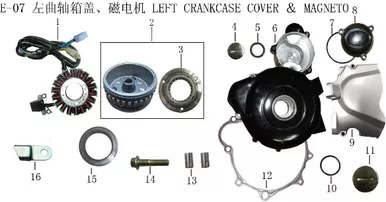 Lifan X-Pect EngineWheel Cover