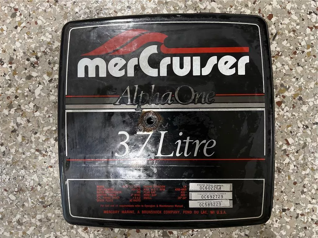 MERCRUISER 3.7 Alpha One Flame Arrestor cover 17878