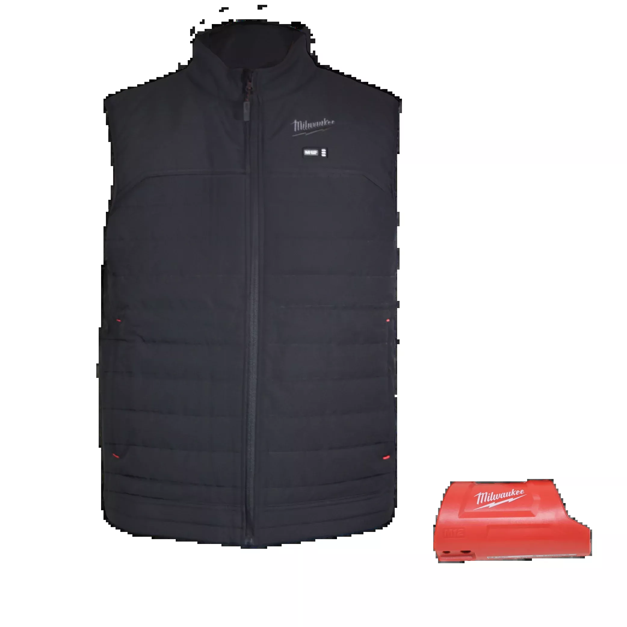 Milwaukee M12 HEAT BLK AXIS VEST ONLY M
