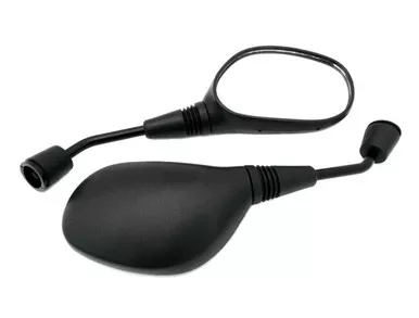 MMG Universal Mirror Set, 8mm RH/RH Thread - BLACK