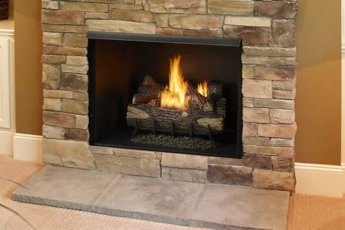 Monessen Exacta BUF36 36" Vent-Free Circulating Gas Firebox Radiant Face