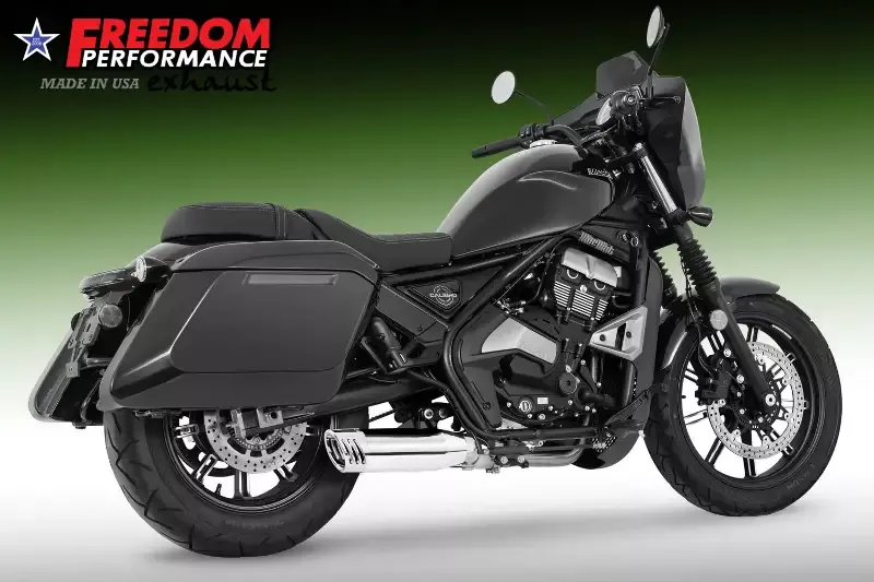 MOTO MORINI CALIBRO 700/BAGGER 4″ SLIP ON BUNDLE