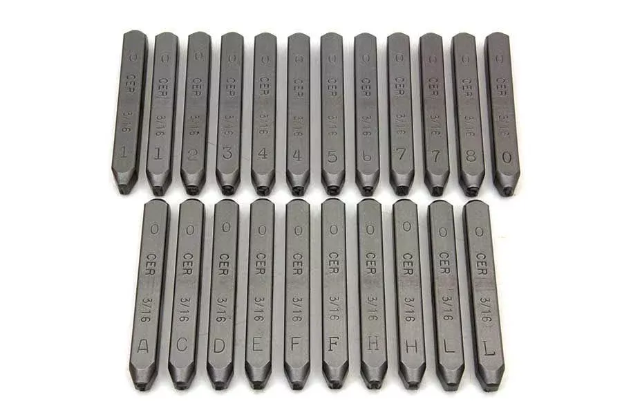 Motor Engine VIN Number Stamp Set For Harley-Davidson Panhead 1948-1969
