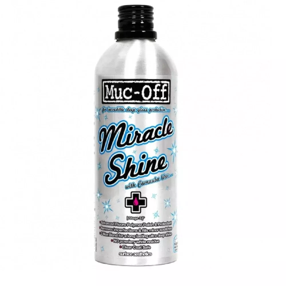 Motorcycle Polish Chrome Paint Muc-Off Miracle Shine