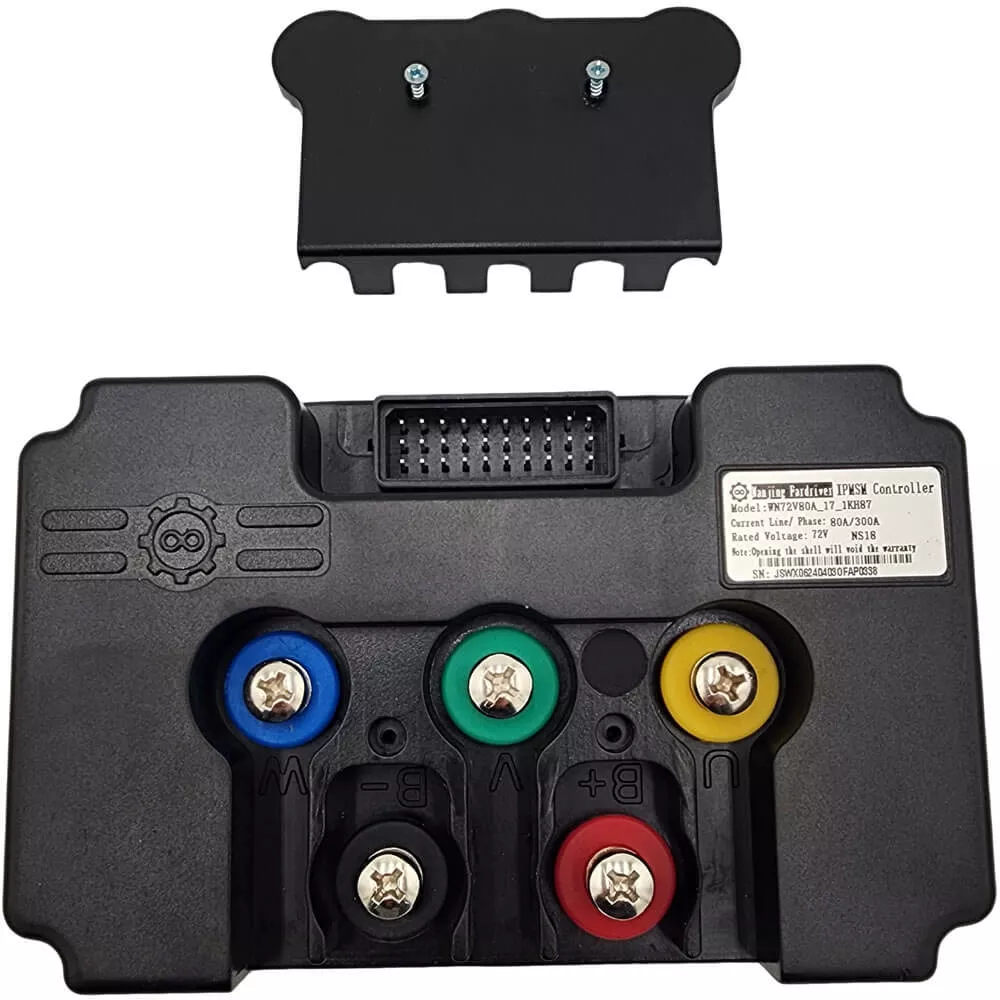 MotoTec Replacement ELECTRONIC CONTROLLER 80A for 5000W 72V Pro Dirt Bike