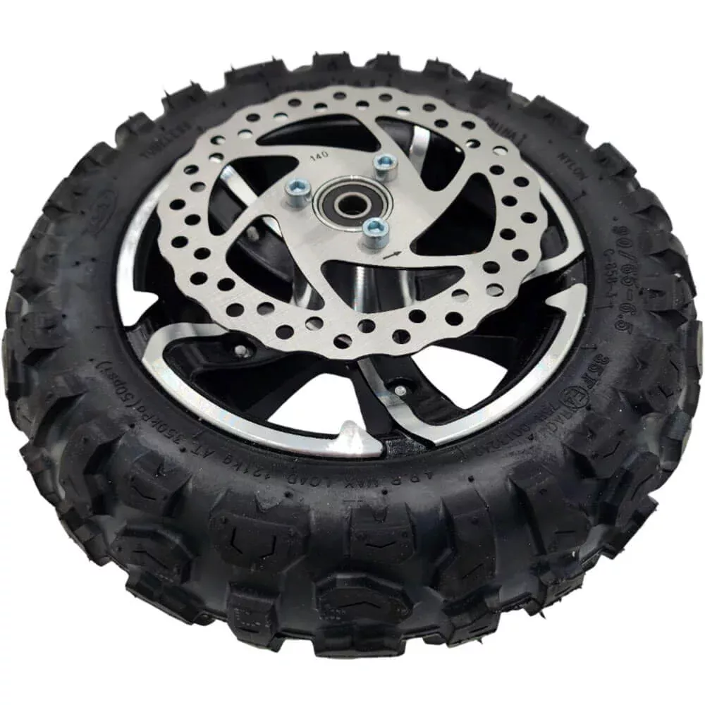 MotoTec Replacement FULL FRONT WHEEL for Chaos Electric Scooter
