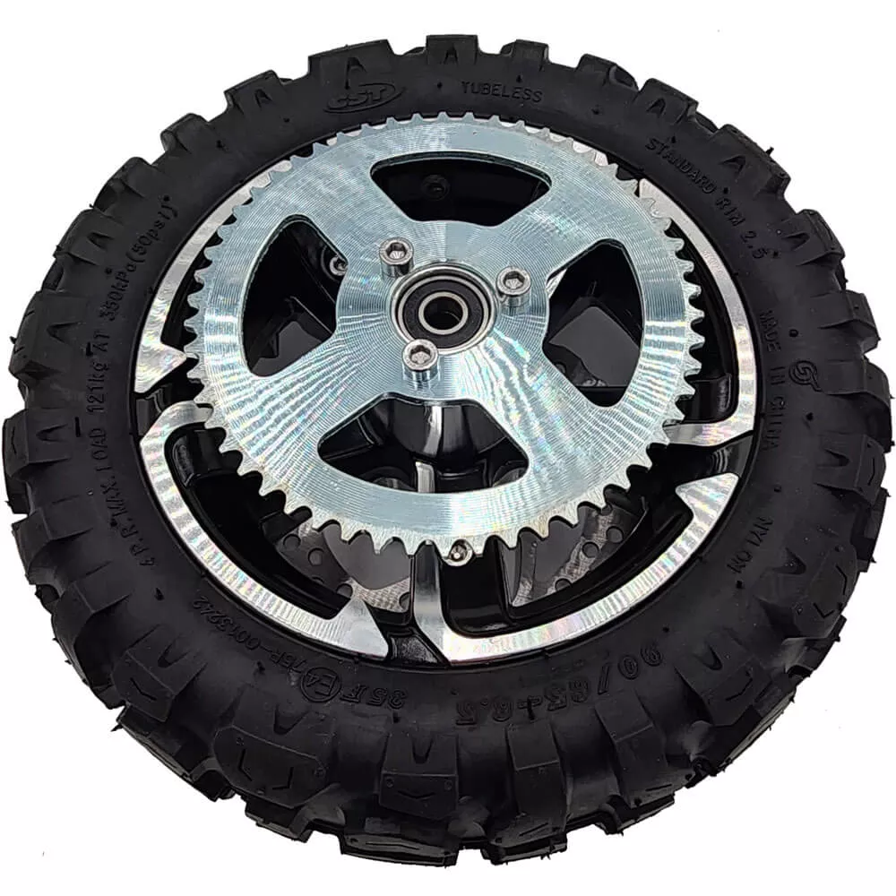 MotoTec Replacement Full Rear Wheel for Chaos Scooter