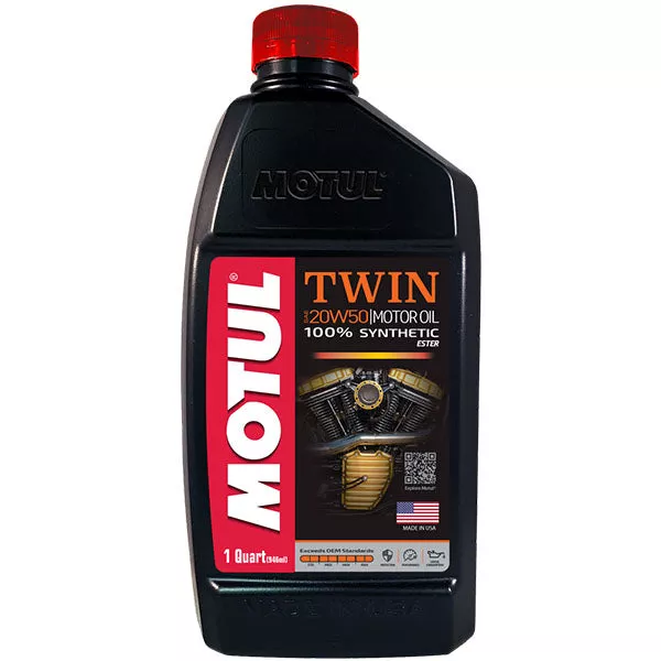 Motul - Twin Synthetic 20W-50 Engine Oil