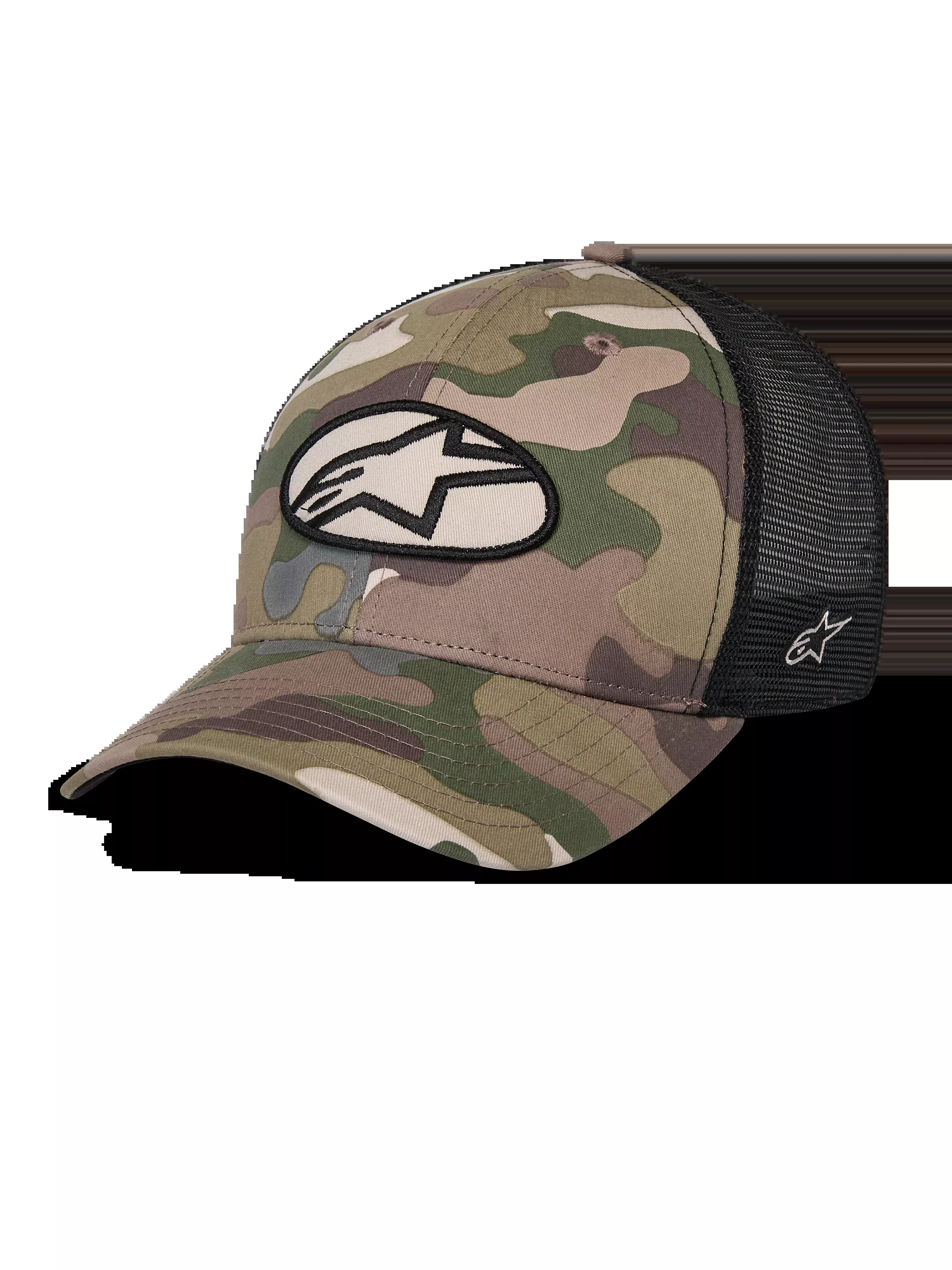 Oblique Camo Trucker Hat