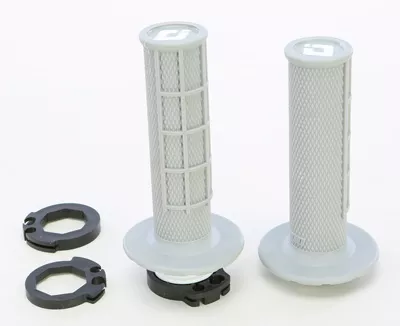 ODI Lock-On Grips Half Waffle Soft (Grey)