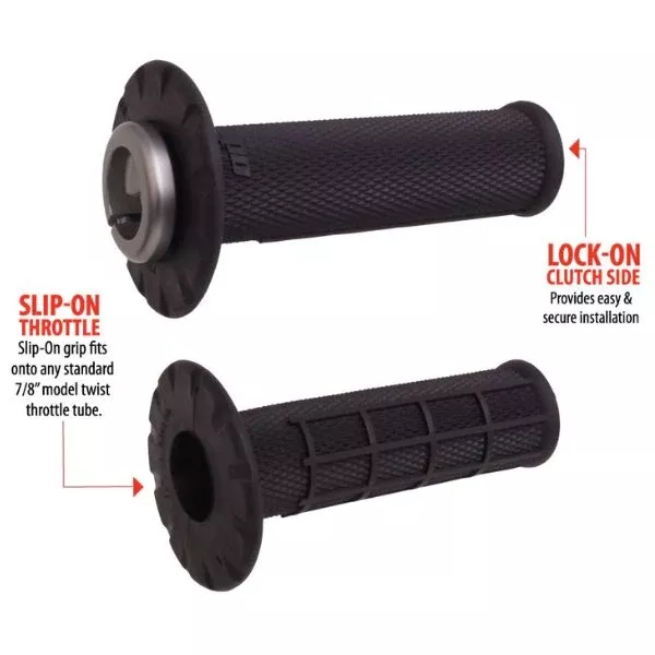 ODI - MX Universal Lock On Half Waffle Grips