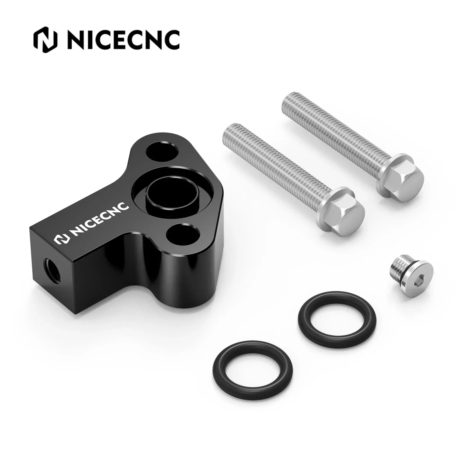 Oil Temperature Sensor Block Connector Fitting Kit For Suzuki DR650 S / SE