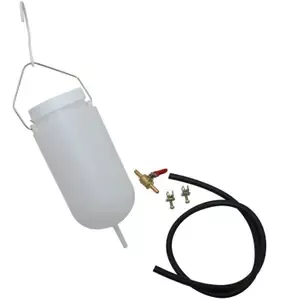 P2RAuxiliary workshop tank with tap + hose + hook