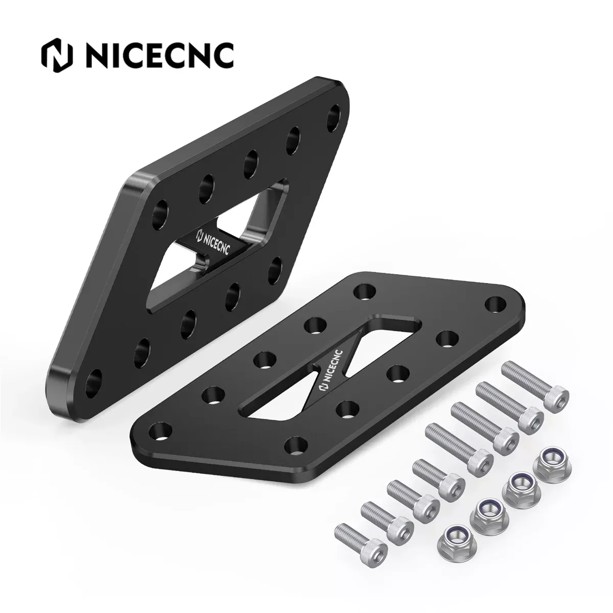 Passenger Foot Peg Support Extension Relocation Brackets For Suzuki DR650 S / SE