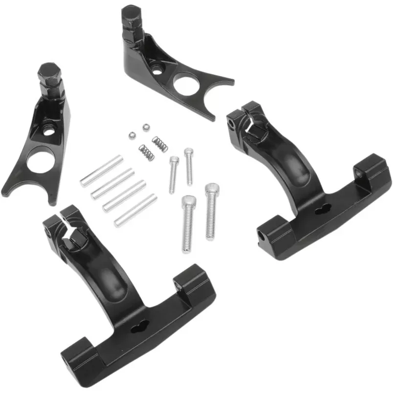 Passenger Footboard Mount Kit for Softail Passenger Footboard Mount Kit Black