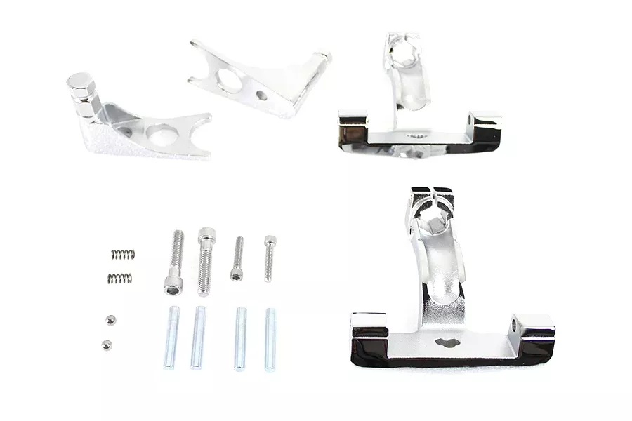 Passenger Platform Supports For Softail Passenger Footboard Mount Kit Chrome