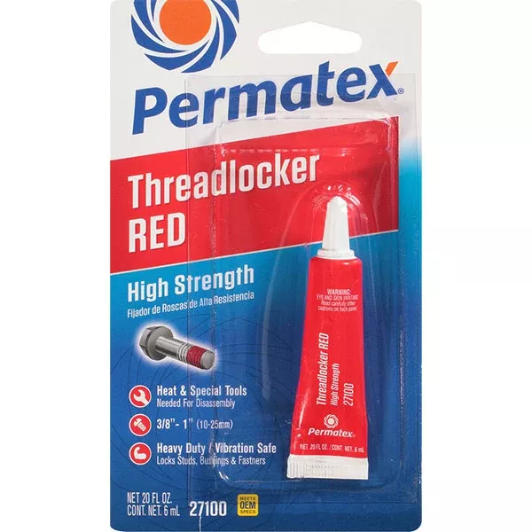Permatex - High Strength Threadlocker Red 6ml