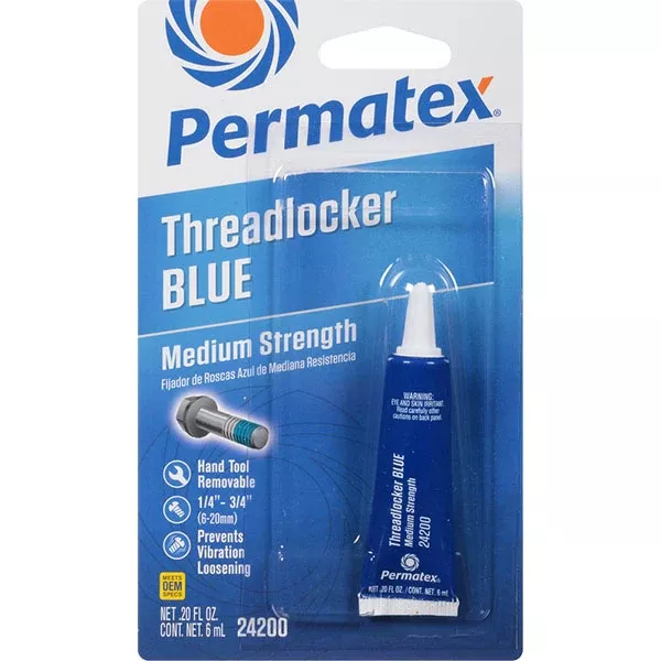 Permatex - Medium Strength Threadlocker Blue 6ml