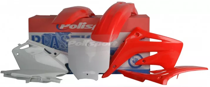 Polisport Plastic Kit (Red) Honda CR85R 03-08