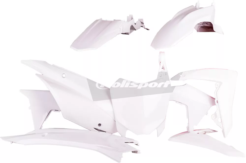 Polisport Plastic Kit (White) Honda CRF110F 13-17
