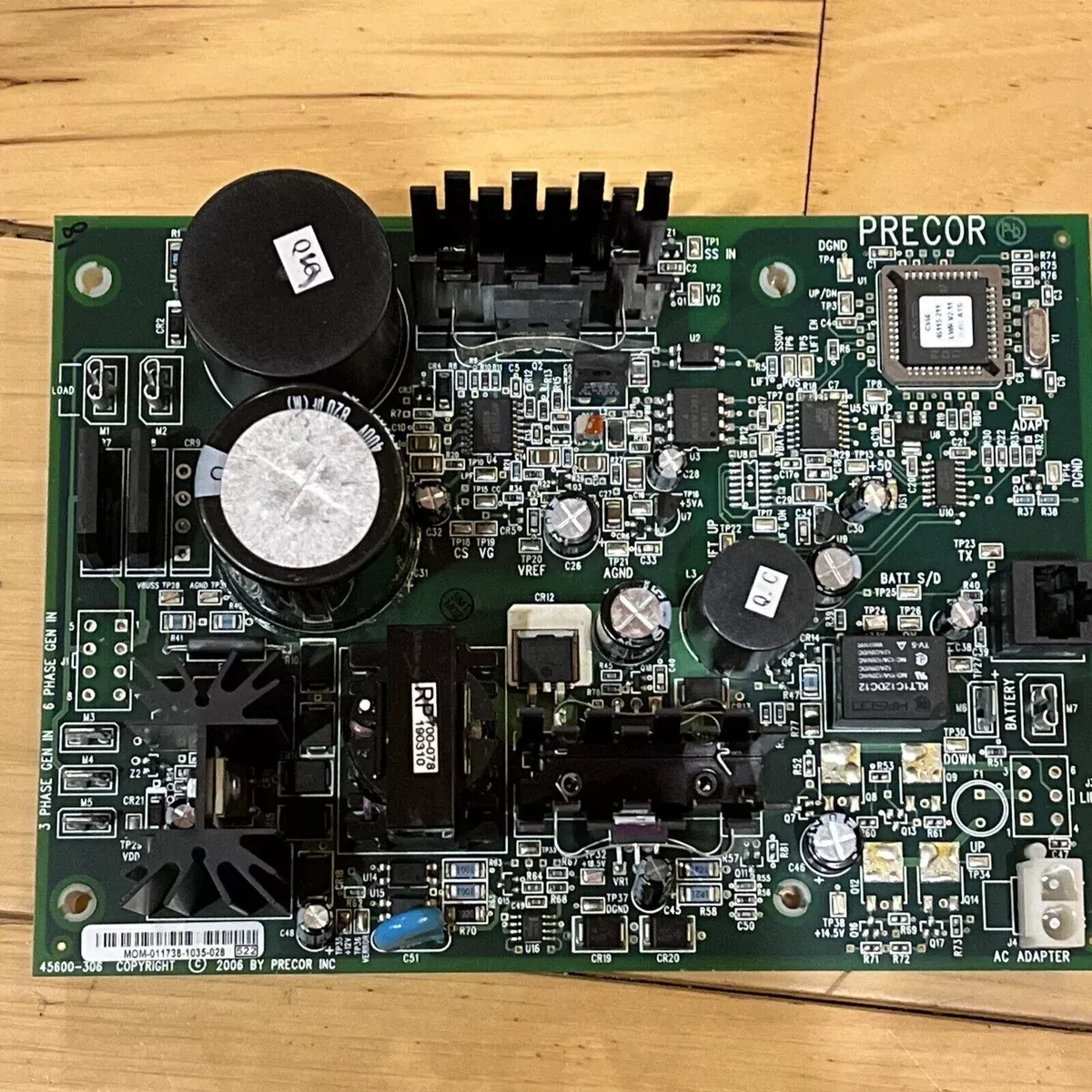 Precor EFX 556 Elliptical Lower PCA Motor Controller Board 45600-522-A04